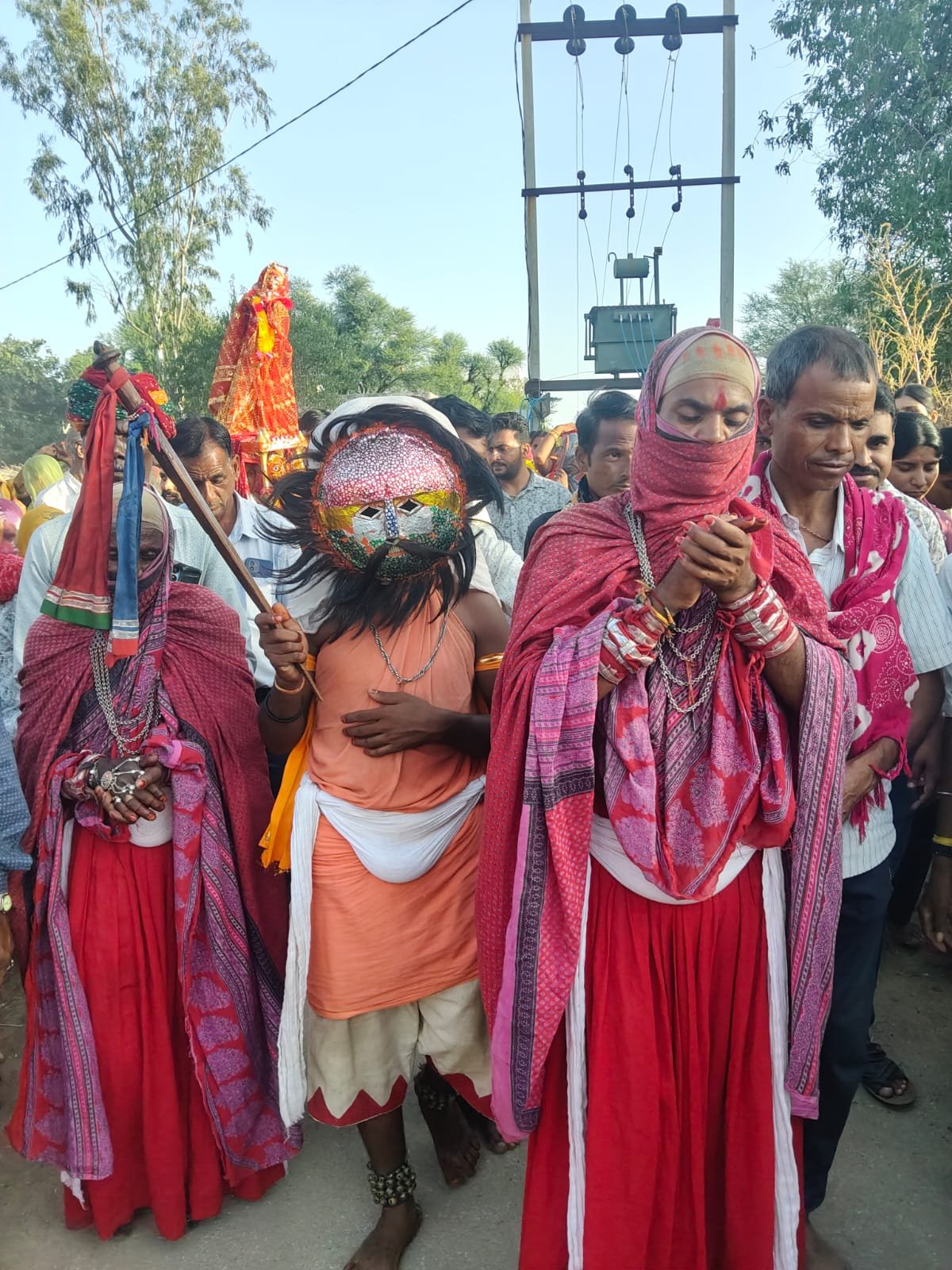 करेड़ा में पौराणिक लोकनाट्य ‘गवरी’ का विसर्जन, गौ संरक्षण का दिया संदेश
